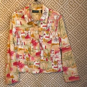 Lemon grass Women's Multicolor Jacket